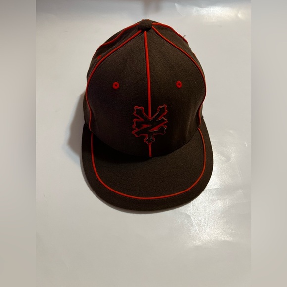 Zoo York fitted Dad baseball hat size S /M made in Dominican Republic brown - Picture 4 of 13